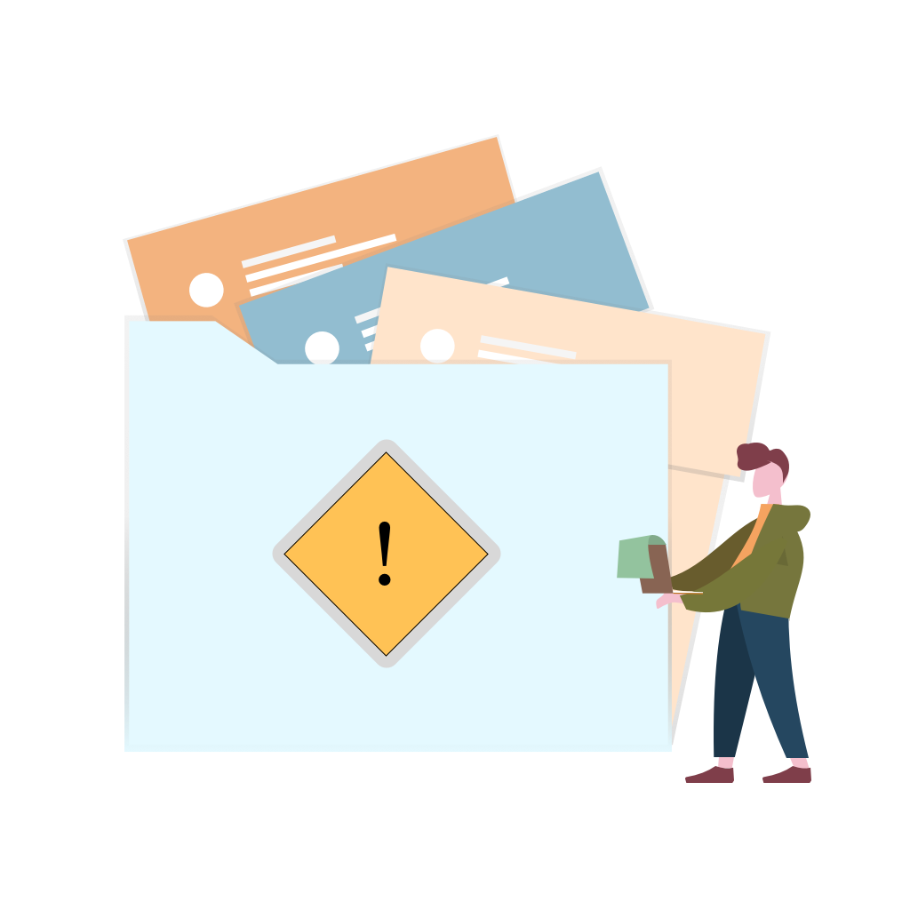 man submitting a page with score