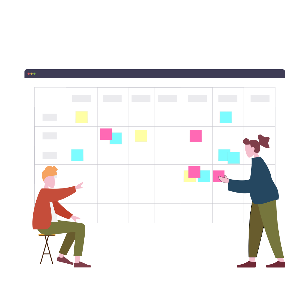 people manages the workflow